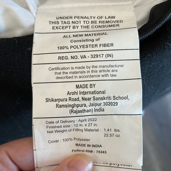 Ghost Lumbar Pillow - Picture 4 of 5